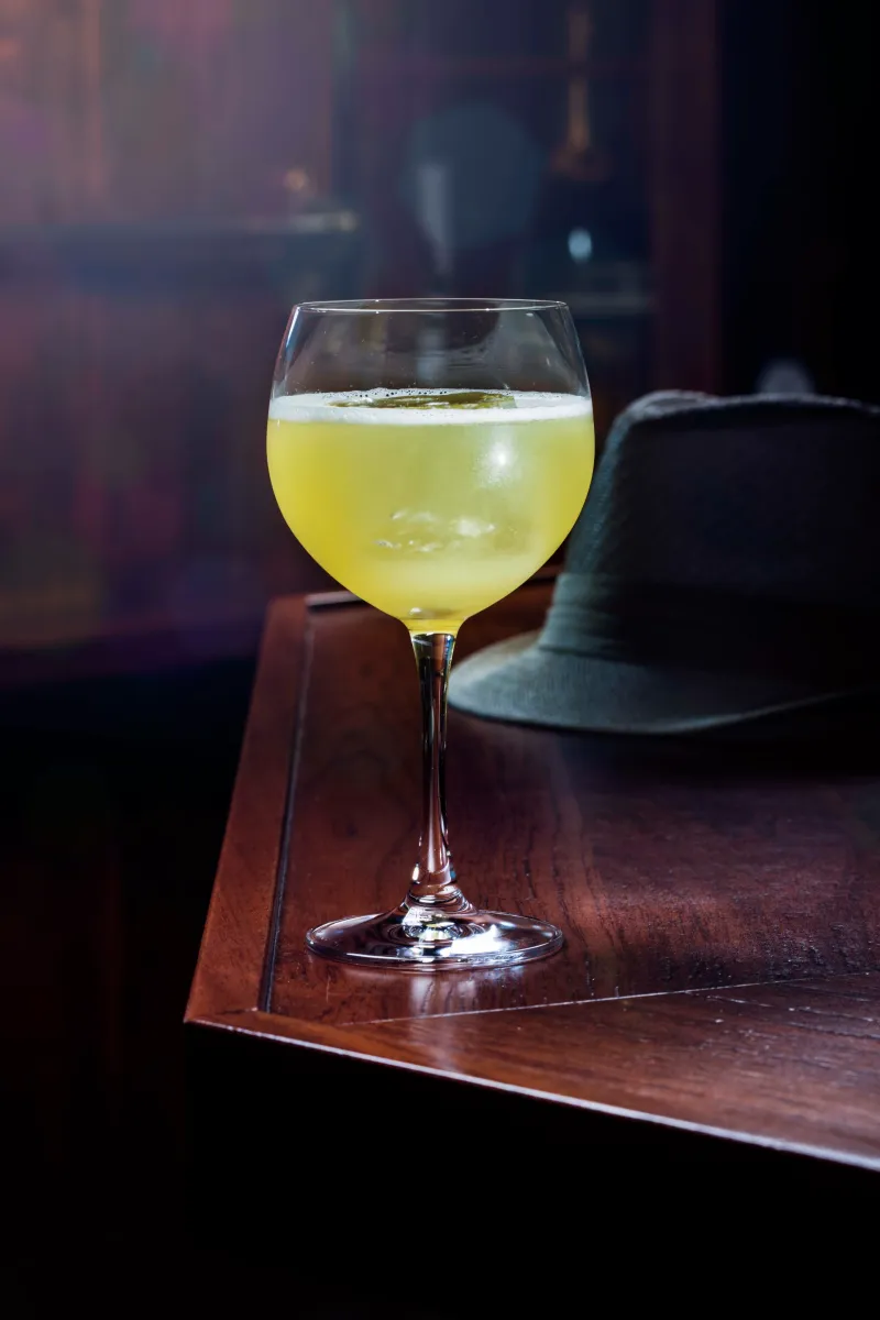 BlackTail menu cocktail photograph for marketing use