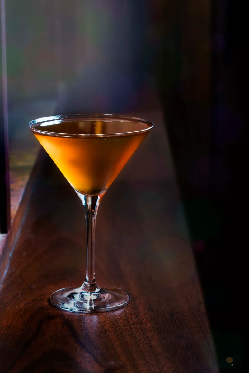BlackTail cocktail menu frame for print and social