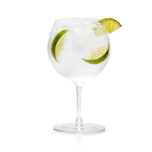 HH Bespoke Spirits gin and tonic cocktail packshot on white