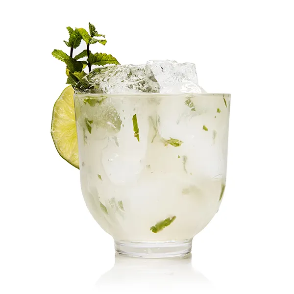 HH Bespoke Spirits Southside cocktail on a white background