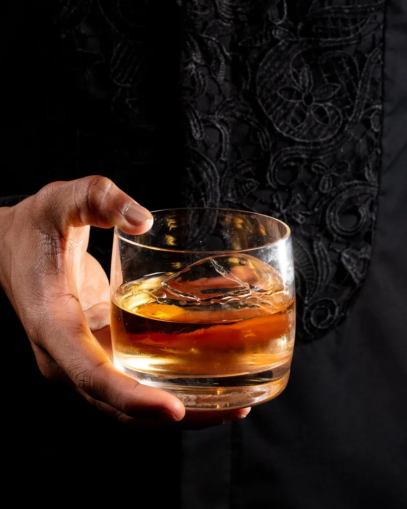 HH Bespoke Spirits cocktails served at an in store fashion activation