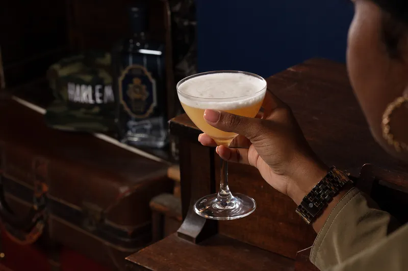 HH Bespoke Spirits in store fashion activation, candid lifestyle moment