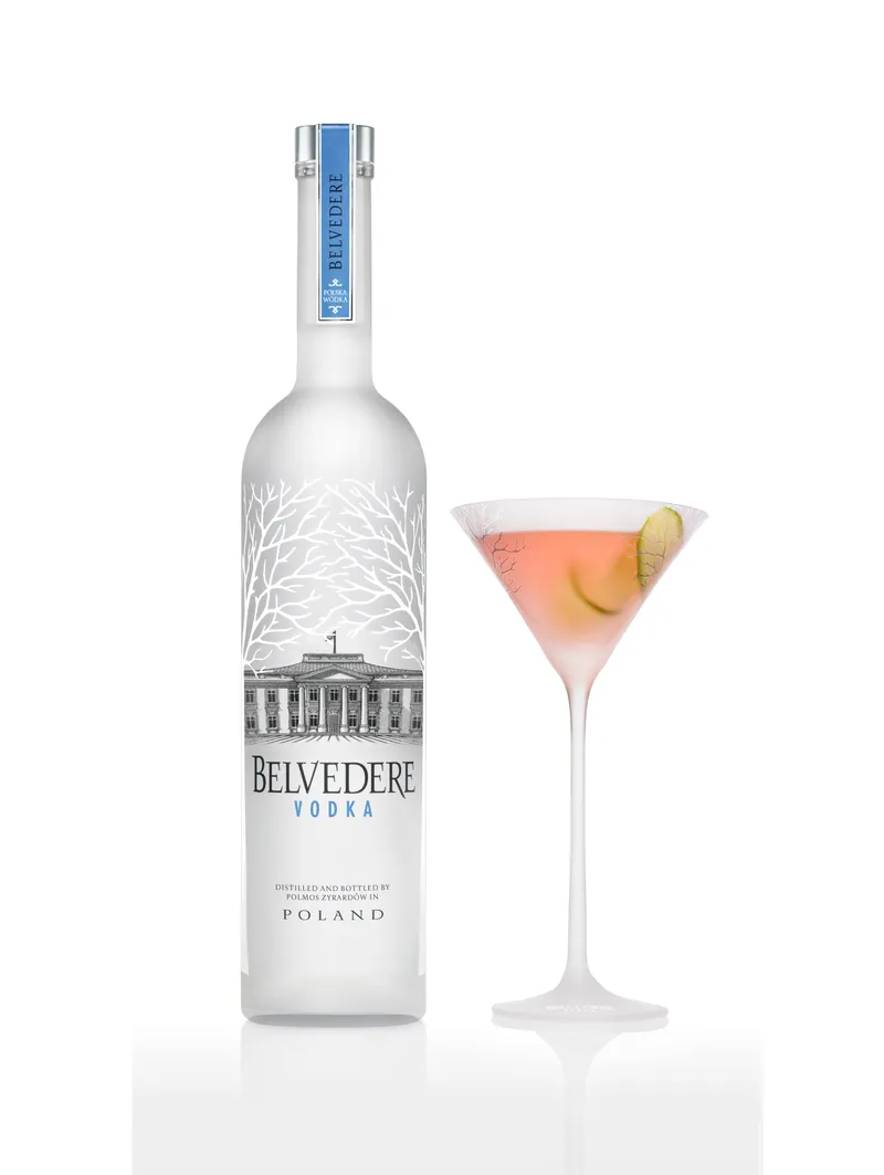 amfAR spirits bottle packshot on a clean white background