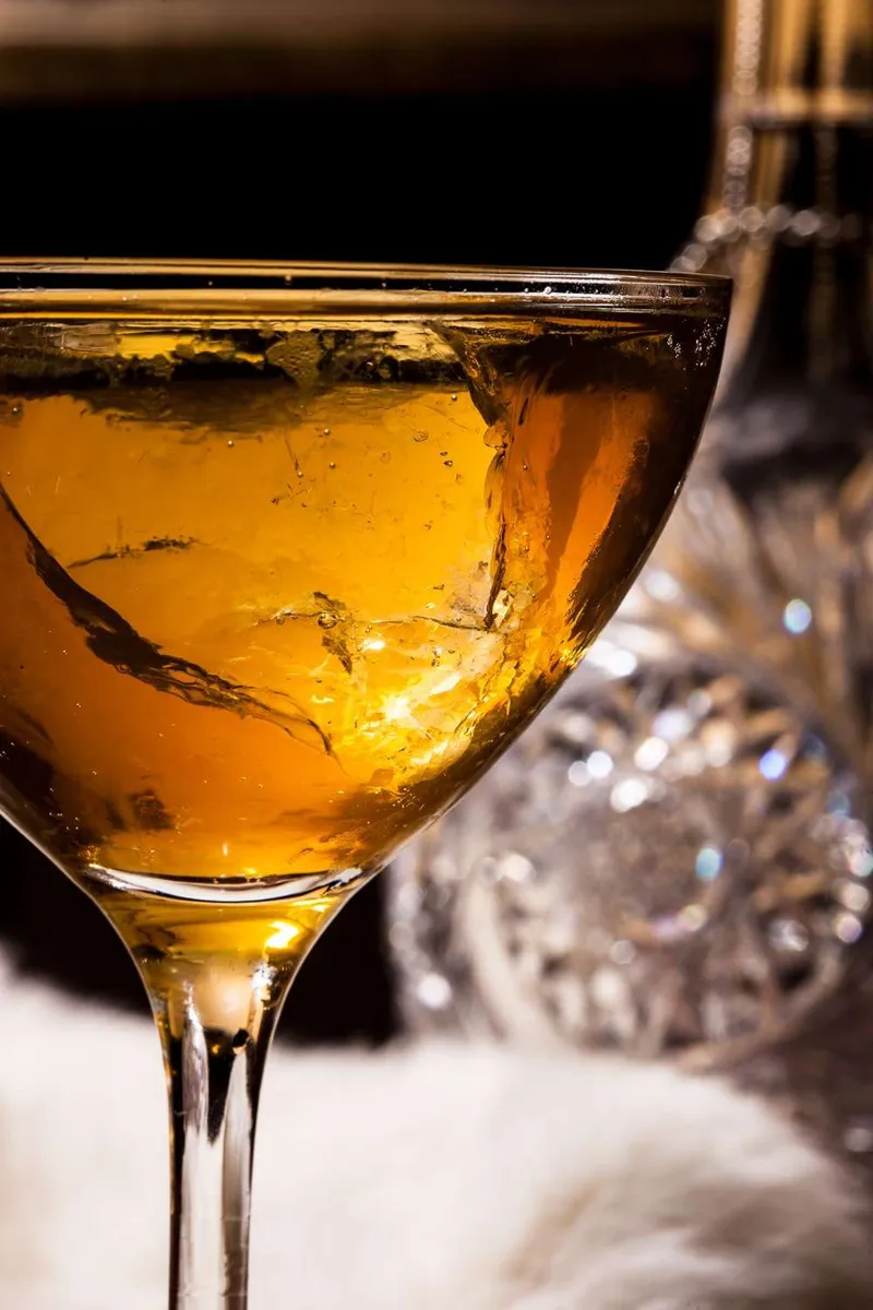 Eau de the cocktail, editorial drinks photograph